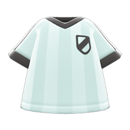 Animal Crossing Items Soccer-uniform Top White