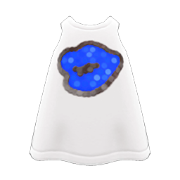 Animal Crossing Items Sparkly Embroidered Tank Blue