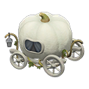 Animal Crossing Items spooky carriage White