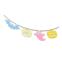 Animal Crossing Items spooky garland Blue