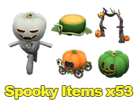 Animal Crossing Items Switch Spooky Items x53