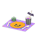 Animal Crossing Items spooky table setting Orange