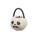 Animal Crossing Items Spooky treats basket Monochrome