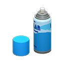 Animal Crossing Items Spray can Blue Label