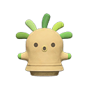 Animal Crossing Items Squeakoid Brown