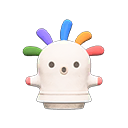 Animal Crossing Items Squeakoid White