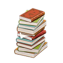 Animal Crossing Items Stack Of Books Literature