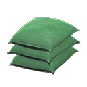 Animal Crossing Items Stacked bags Plain green Variation