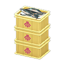 Animal Crossing Items Switch Stacked fish containers