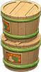 Animal Crossing Items Switch Recipe stacked senmaizuke barrels