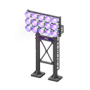 Animal Crossing Items Stadium light Purple