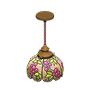 Animal Crossing Items Stained-glass light Grapes