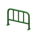 Animal Crossing Items Steel fence Green