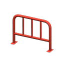 Animal Crossing Items Steel fence Red