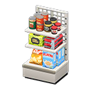 Animal Crossing Items Store shelf Pantry staples Displayed items White