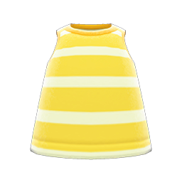 Animal Crossing Items Switch Striped Tank