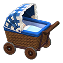 Animal Crossing Items Stroller Blue