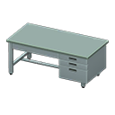 Animal Crossing Items Sturdy office desk Gray