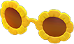 Animal Crossing Items Switch Sunflower sunglasses