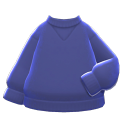 Animal Crossing Items Sweatshirt Blue