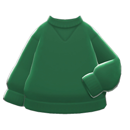 Animal Crossing Items Sweatshirt Green