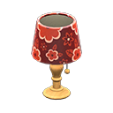 Animal Crossing Items Table Lamp Red flowers