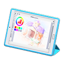 Animal Crossing Items Tablet device Illustration software Screen Blue