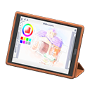 Animal Crossing Items Tablet device Illustration software Screen Brown