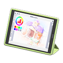 Animal Crossing Items Tablet device Illustration software Screen Green