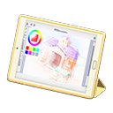 Animal Crossing Items Tablet device Illustration software Screen Yellow