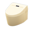 Animal Crossing Items Tankless Toilet Ivory