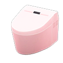 Animal Crossing Items Tankless Toilet Pink