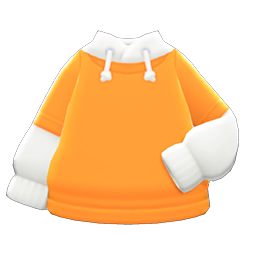 Animal Crossing Items Tee-parka Combo Orange