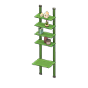 Animal Crossing Items Tension-pole rack Green