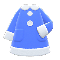 Animal Crossing Items Terry-cloth Nightgown Blue