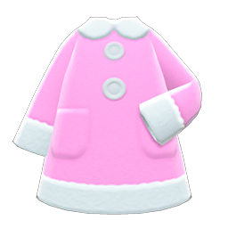 Animal Crossing Items Terry-cloth Nightgown Pink