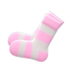 Animal Crossing Items Terry-cloth Socks Pink