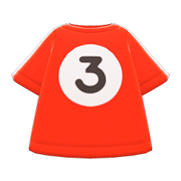 Animal Crossing Items Switch Three-ball Tee