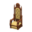 Animal Crossing Items Throne Gold Fabric color Copper