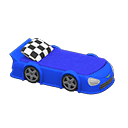 Animal Crossing Items Throwback Race-car Bed Blue