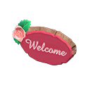 Animal Crossing Items Switch Timber Doorplate