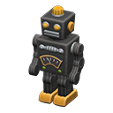 Animal Crossing Items tin robot black