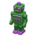 Animal Crossing Items tin robot Green