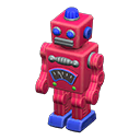 Animal Crossing Items tin robot Red