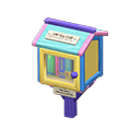 Animal Crossing Items Tiny Library Pastel