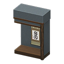 Animal Crossing Items Tokonoma Calligraphy Hanging scroll Dark blue