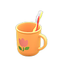 Animal Crossing Items Switch Toothbrush-and-cup set