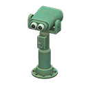 Animal Crossing Items Tourist Telescope Green