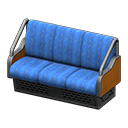 Animal Crossing Items Transit seat Blue Seat color Brown