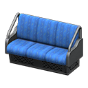 Animal Crossing Items Transit seat Blue Seat color Silver